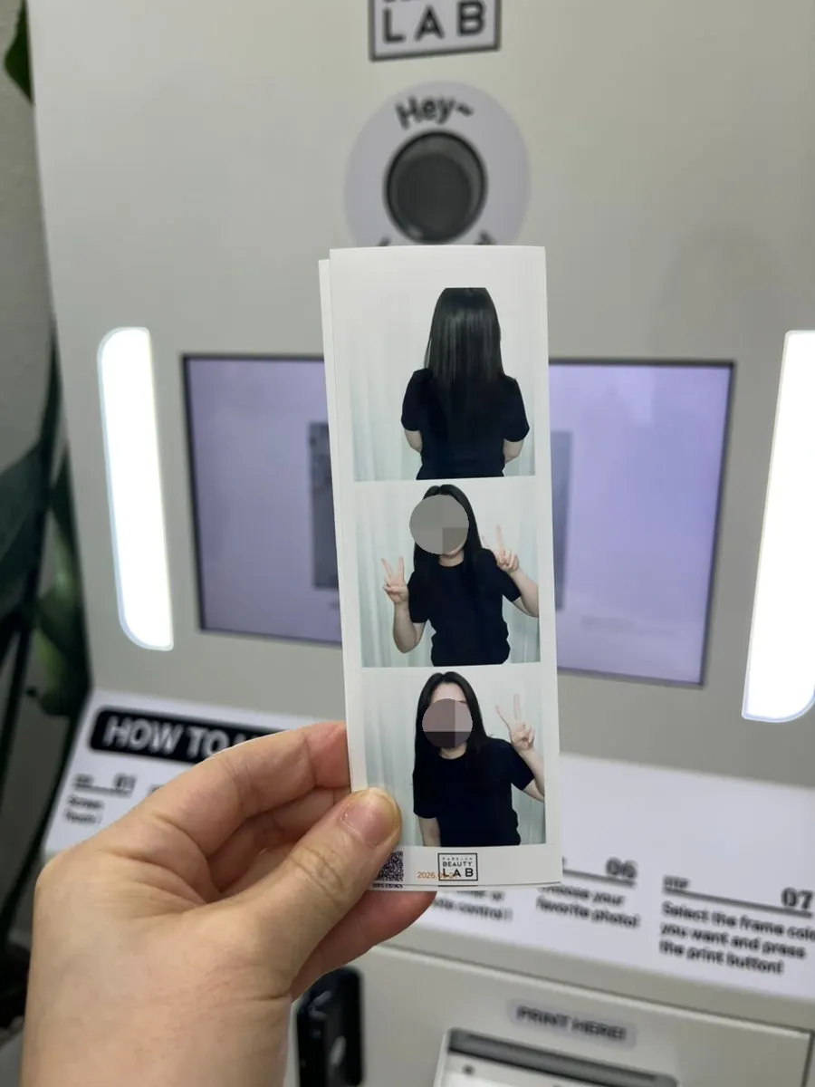 클리닉을 마친 뒤 찰랑이는 머릿결