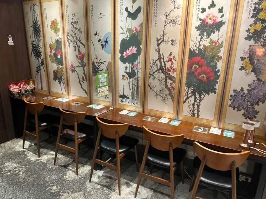 Interior with a traditional hanok atmosphere