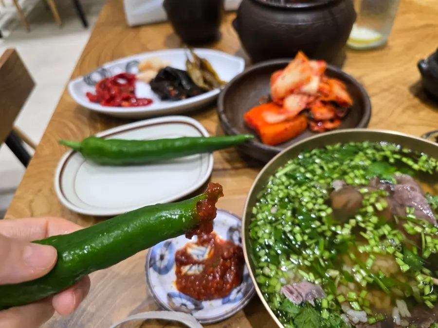 친절한 응대가 기억에 남은 매장 풍경