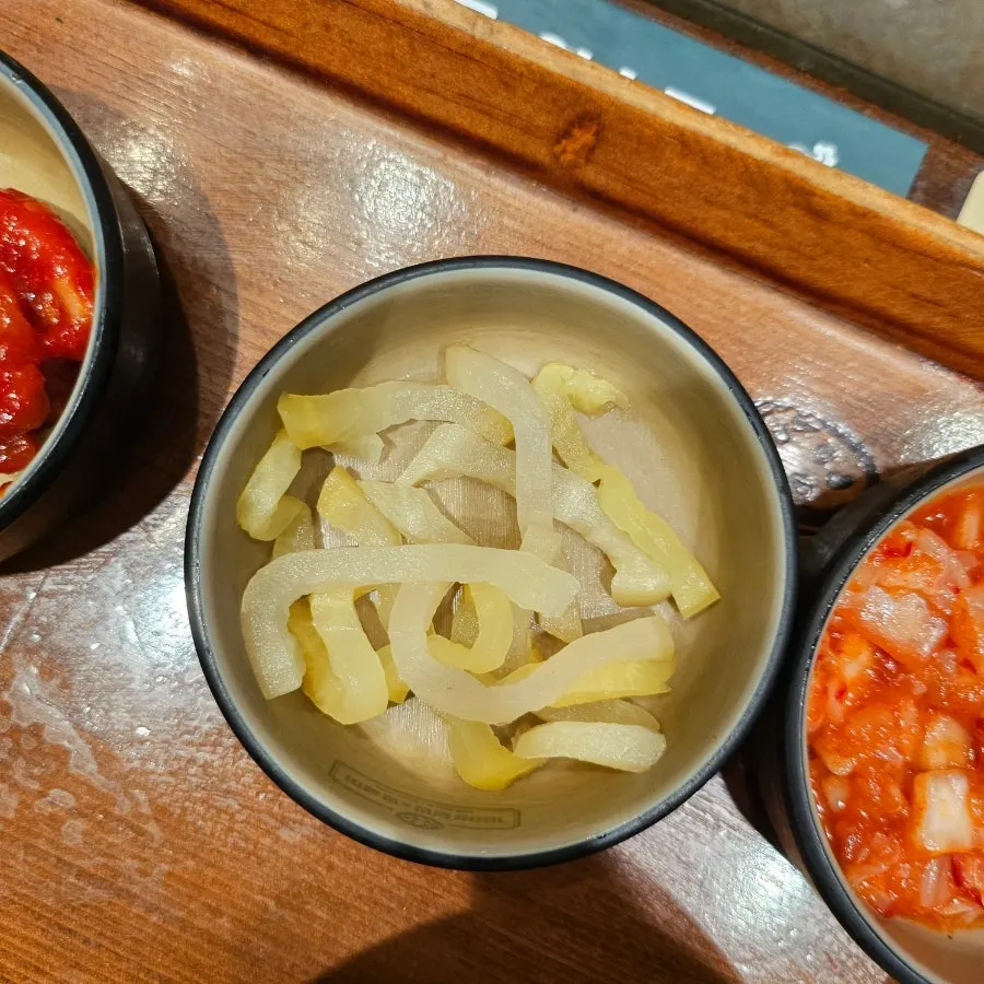 Side dish of dried radish