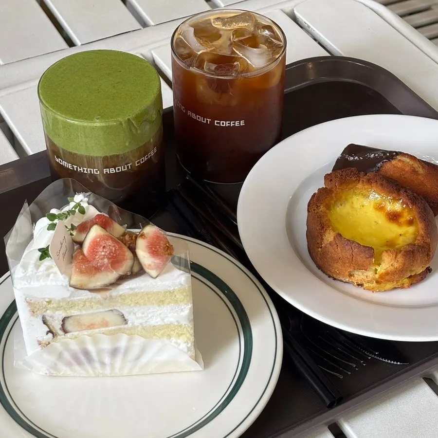 Baked dessert enjoyed alongside coffee