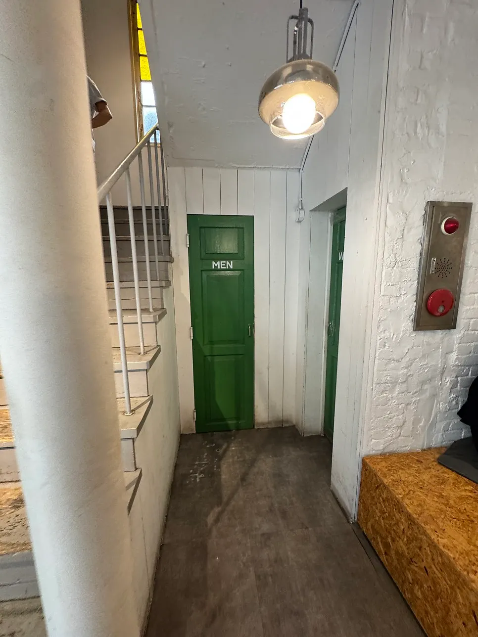 Overview of 1st-floor seating at Something About Coffee