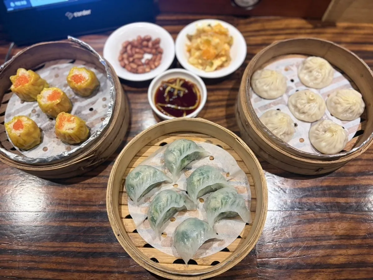 Crystal dumplings with chewy wrappers