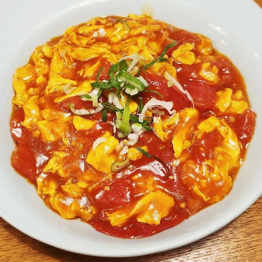 양이 넉넉한 토마토계란볶음
