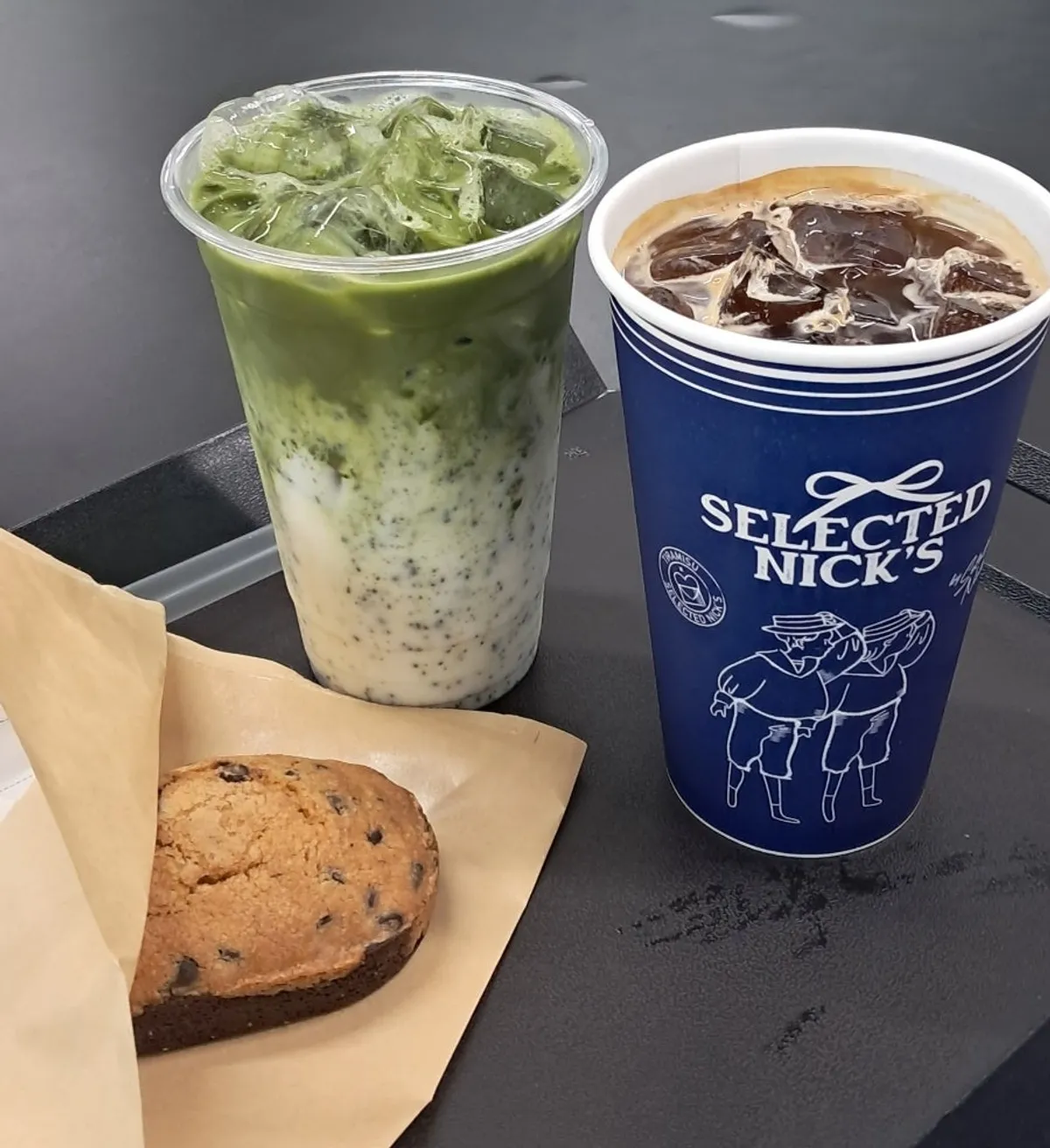 Exterior of Selected Nicks, a large café near Gangnam Station