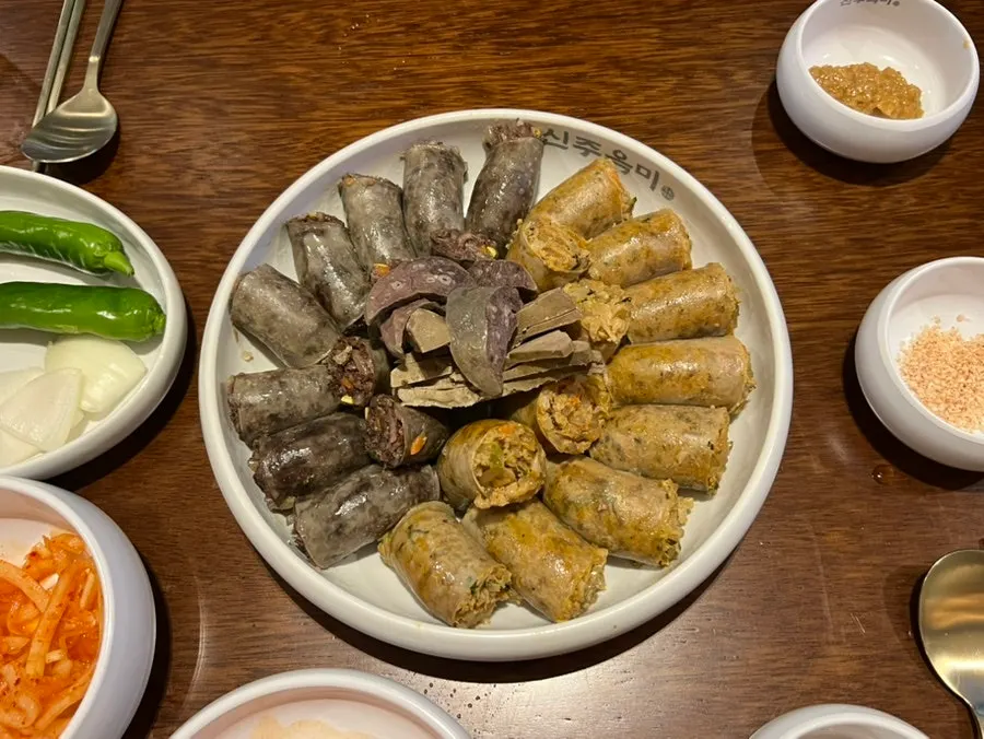 Bracken glutinous-rice scorched-rice pork gukbap