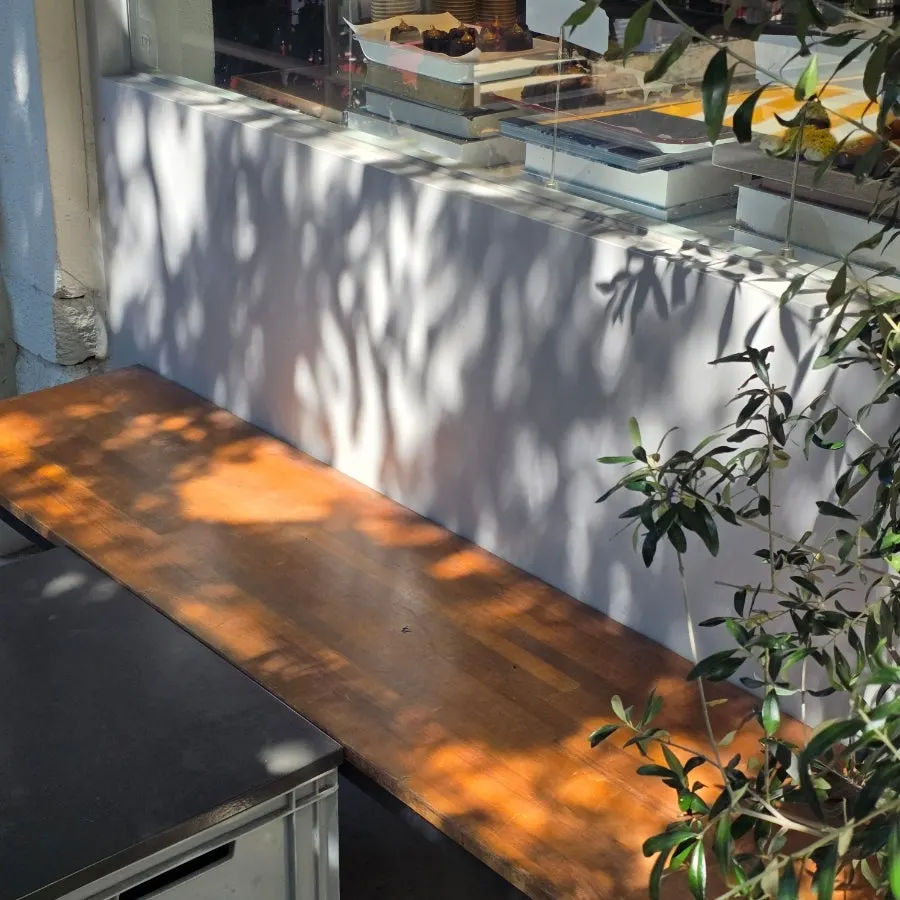 Terrace seating atmosphere at Upper and Under