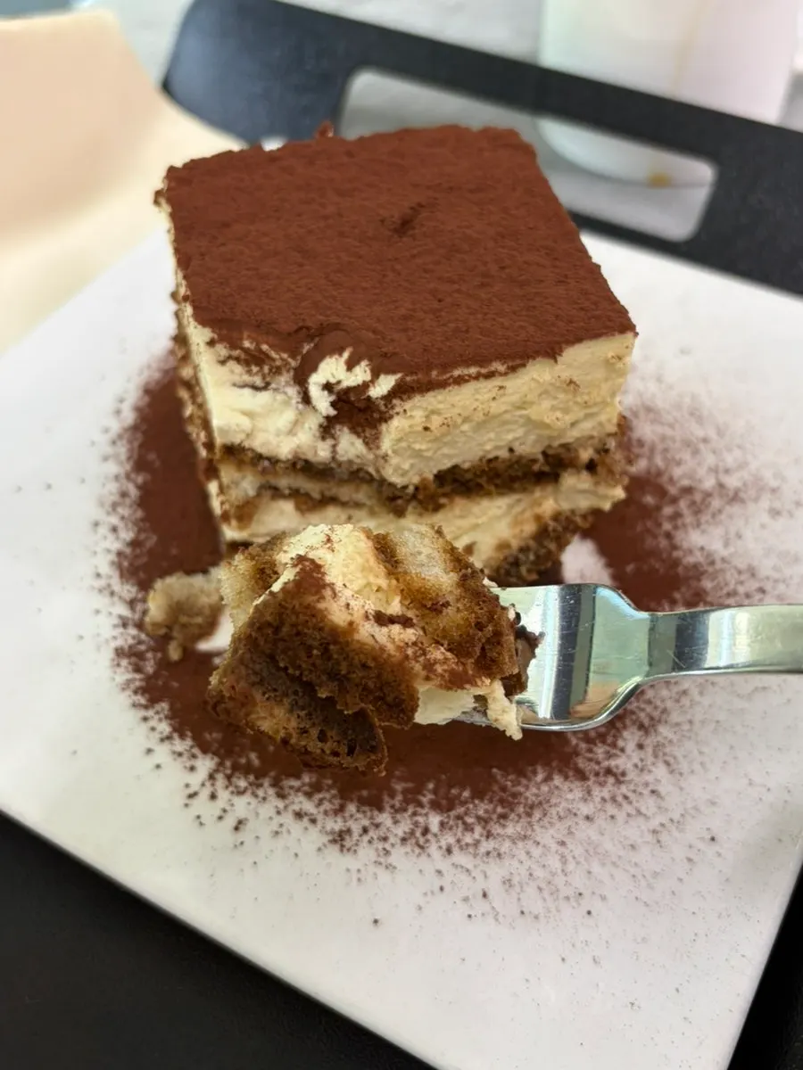 Tiramisu as the signature dessert