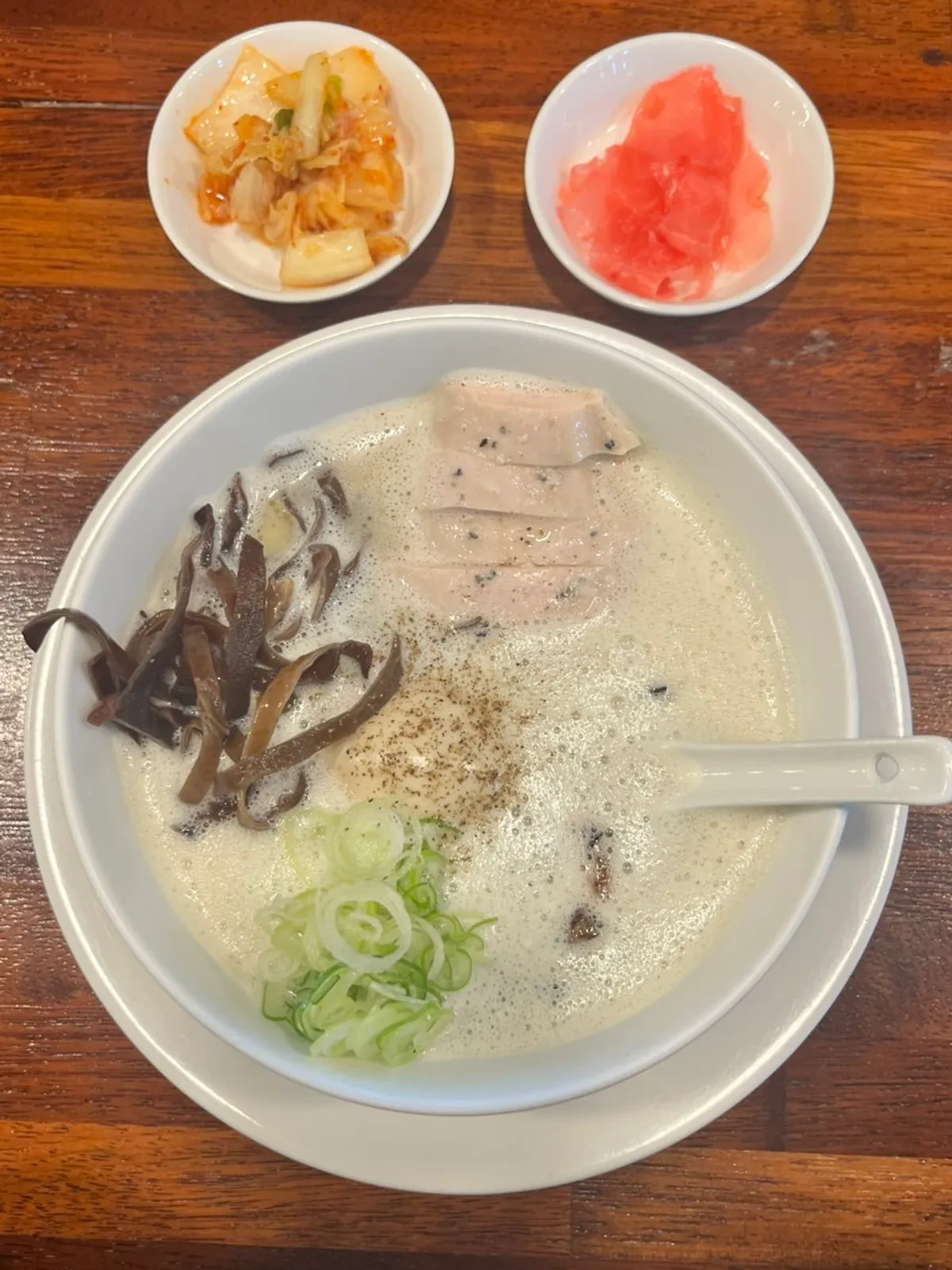 토리파이탄 라멘과 쯔꾸네 주문