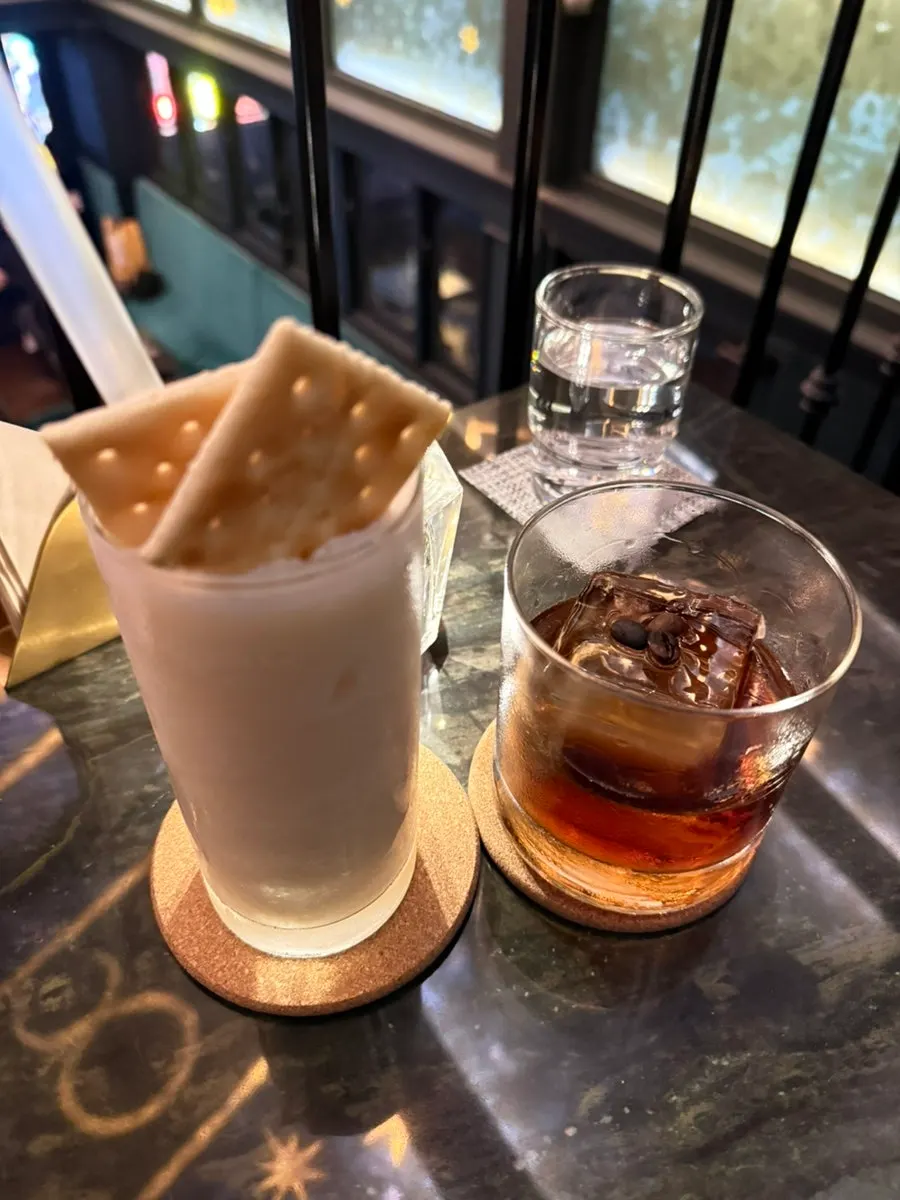 A glass of Piña Colada at Ugly