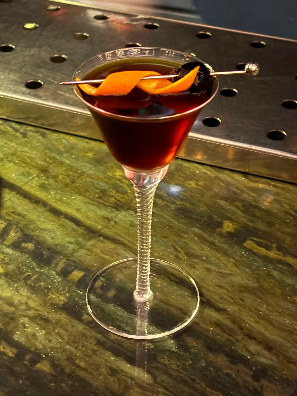 Amaretto Sour and whisky cocktails