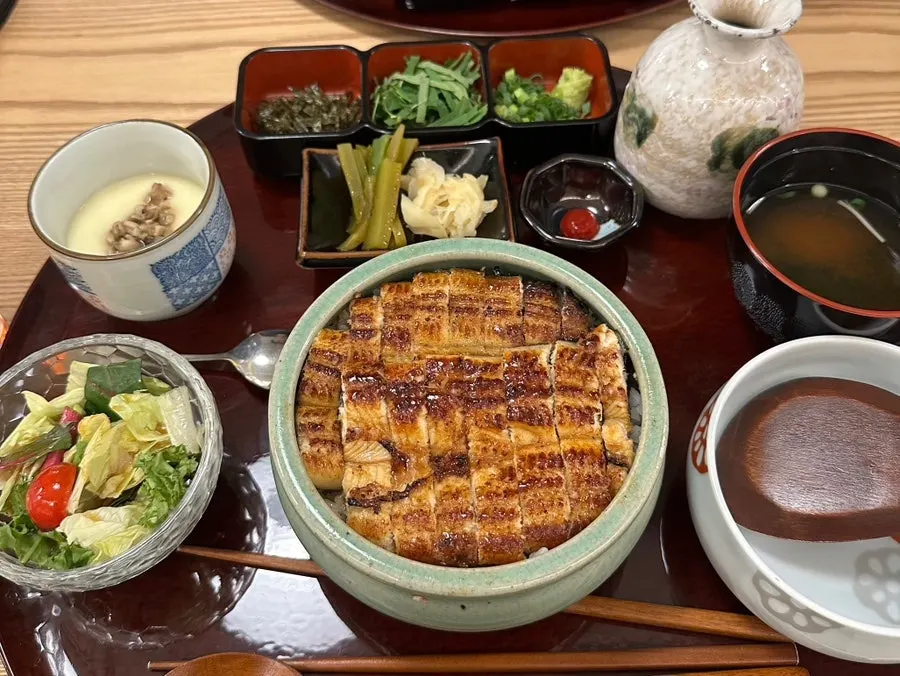 Featured image from a visit to Unagiwa for hitsumabushi