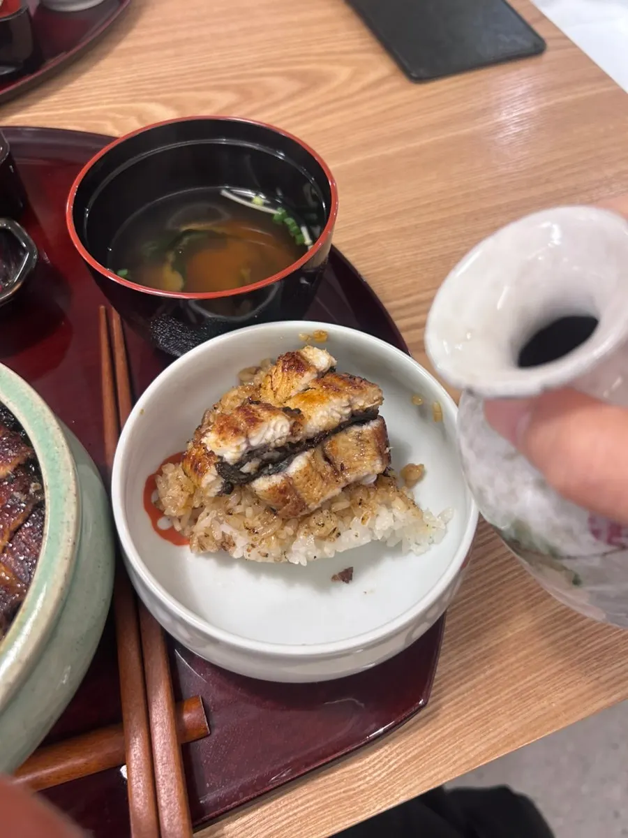 Ochazuke with broth poured over