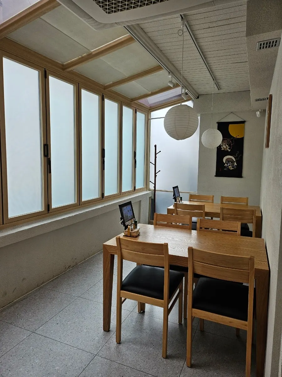Space at Unagiwa suitable for guests with strollers