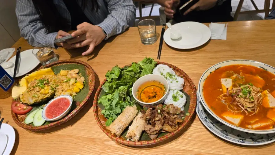 Menu at Anan Gangnam
