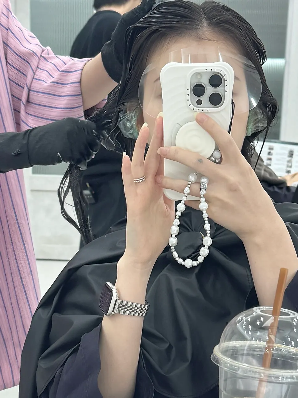 Finishing treatment process
