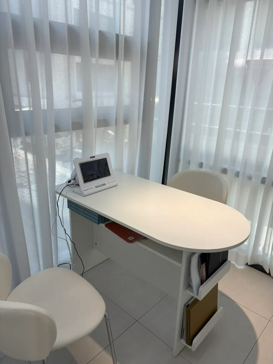 Neatly arranged interior view of the salon