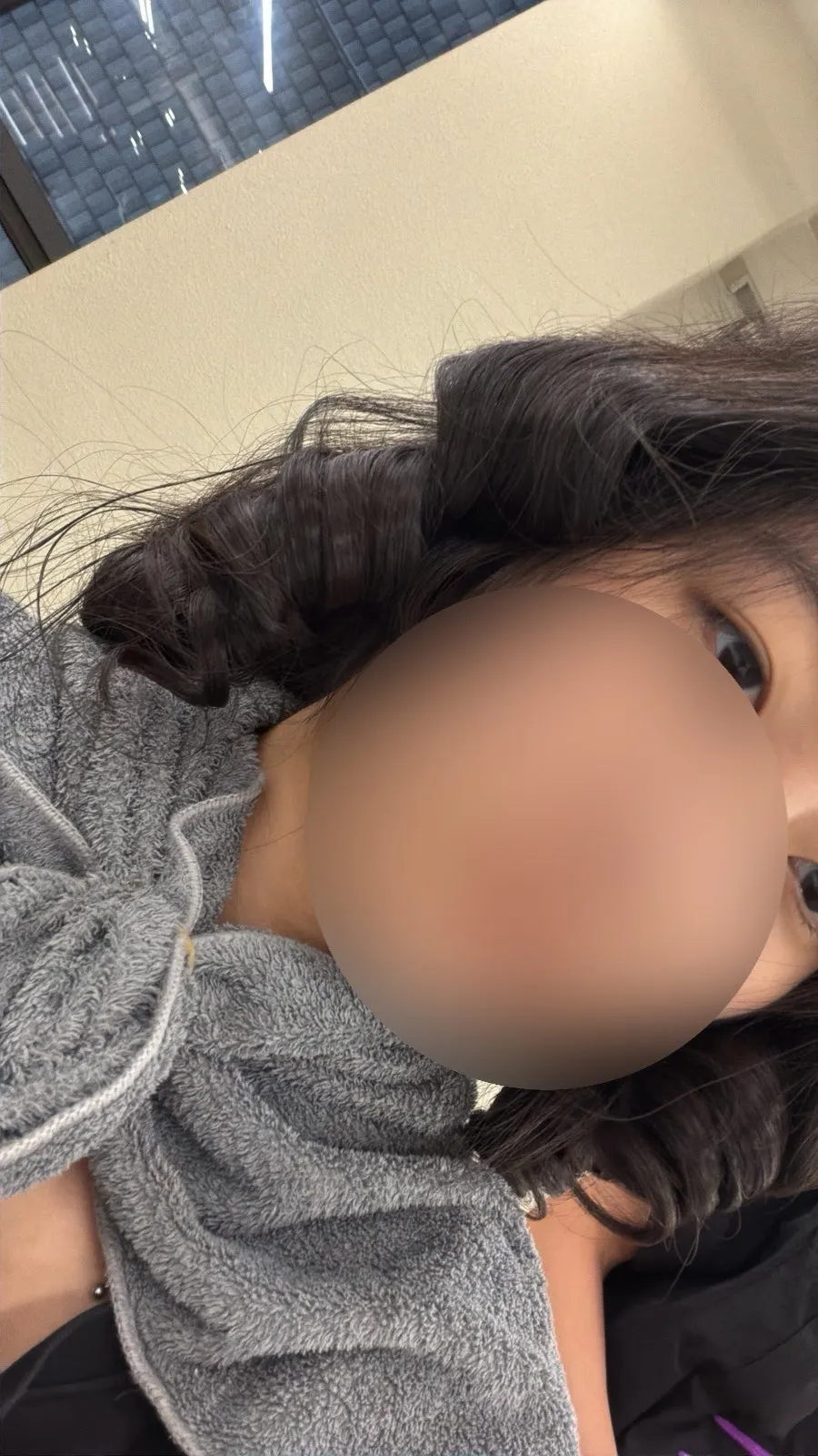 Perm treatment after nearly three hours