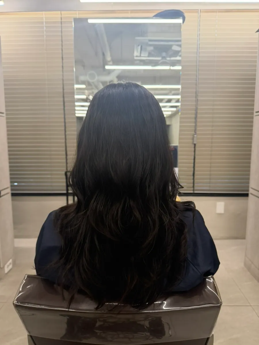 S-curl perm finishing process