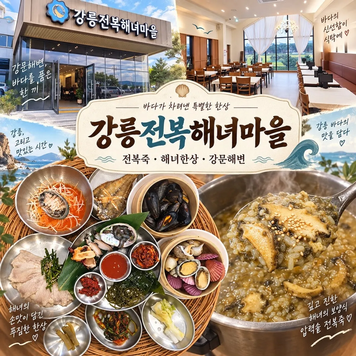 강릉전복해녀마을 전복죽 한 상 대표 사진