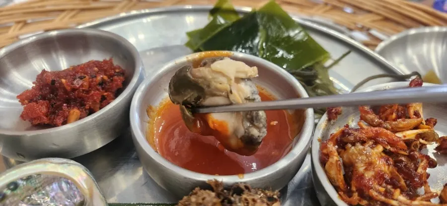 바삭하게 구운 가자미구이