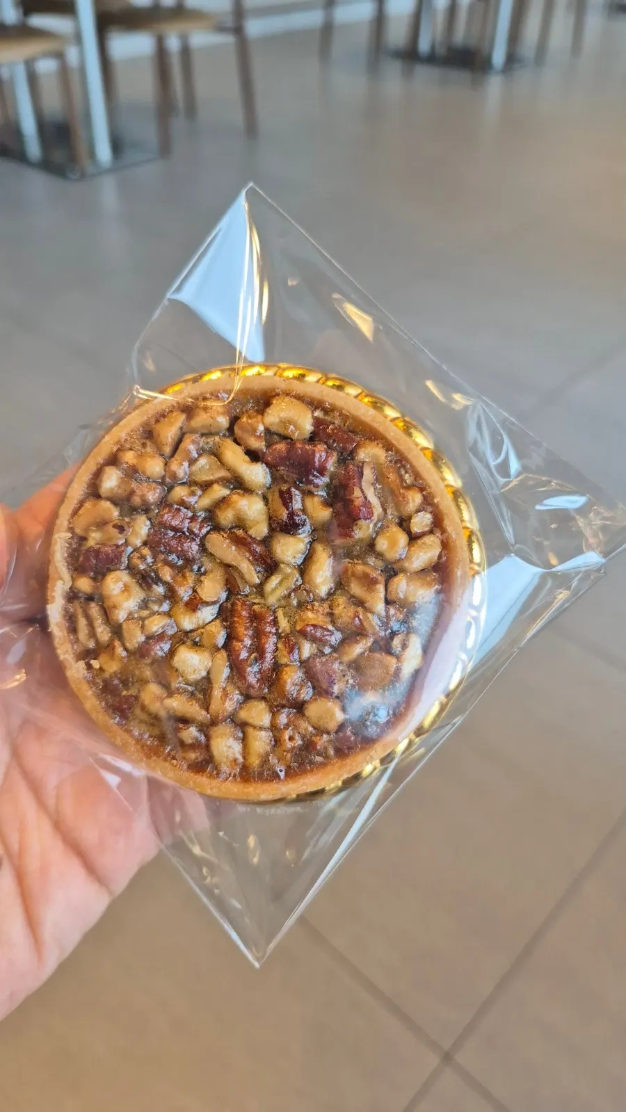 Pecan tart and pastry at Baegya Coffee