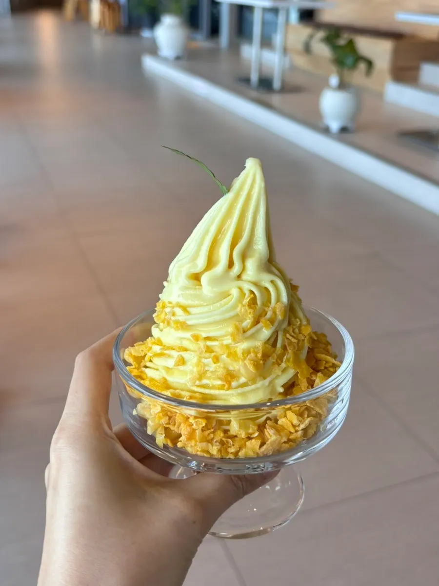 Oksigi Ice Cream at Baegya Coffee
