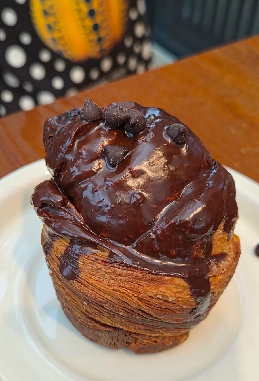 Yuja, salt-vanilla, and chocolate financiers