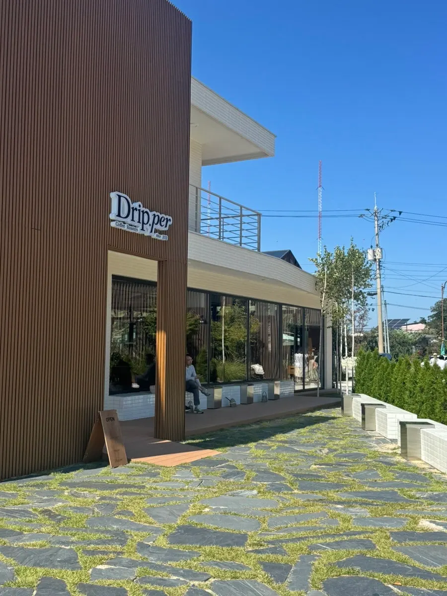 Exterior of Coffee Dripper in Gangneung's Chodang Tofu Village