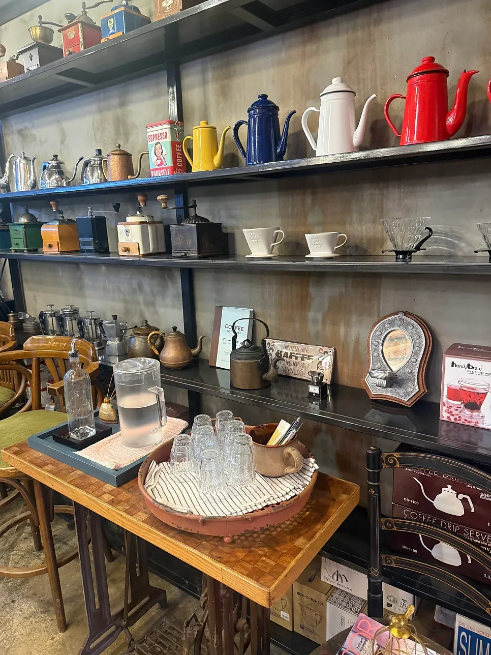 A photogenic spot inside Cafe Giwa