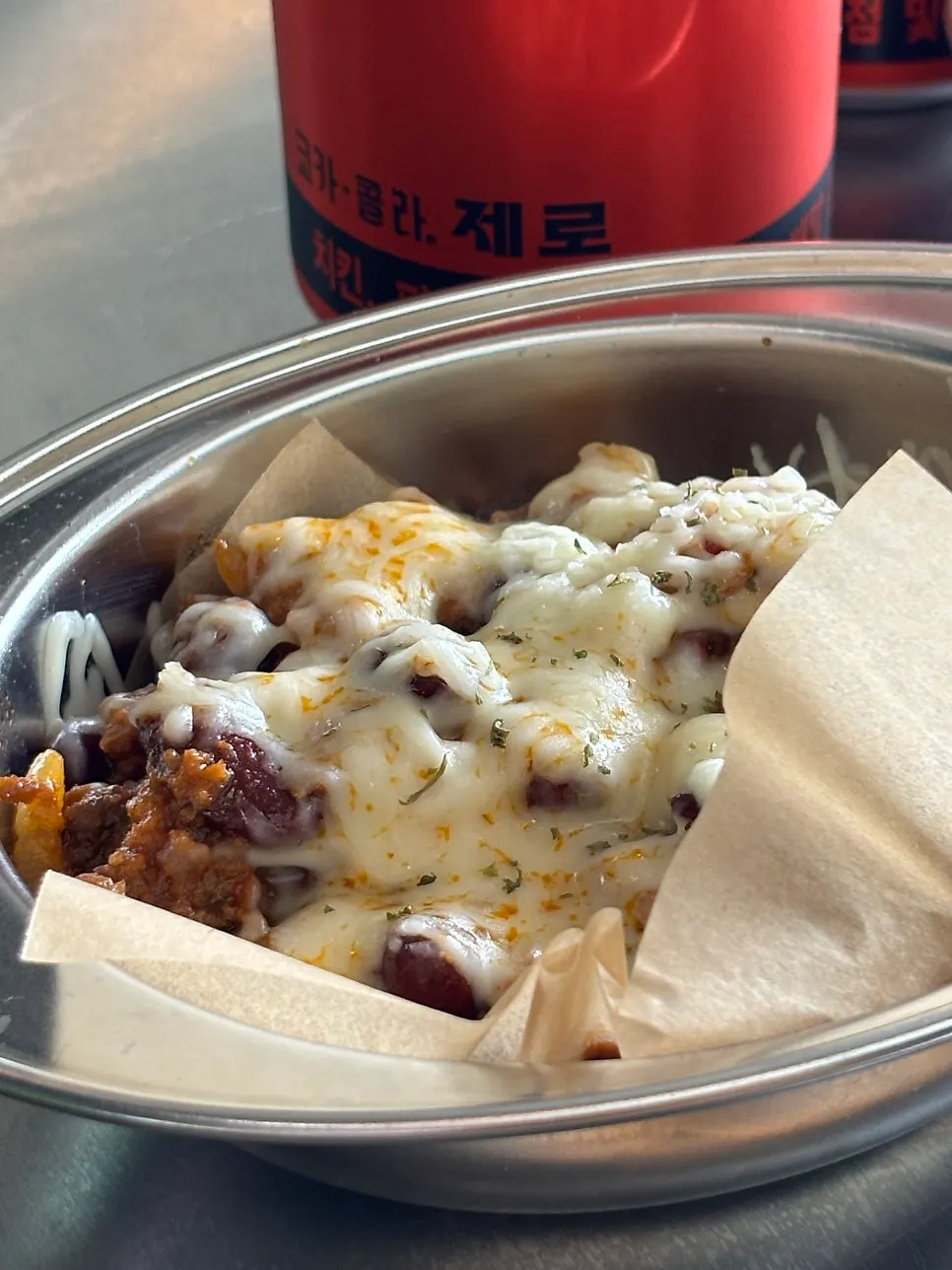매콤하게 나온 칠리빈