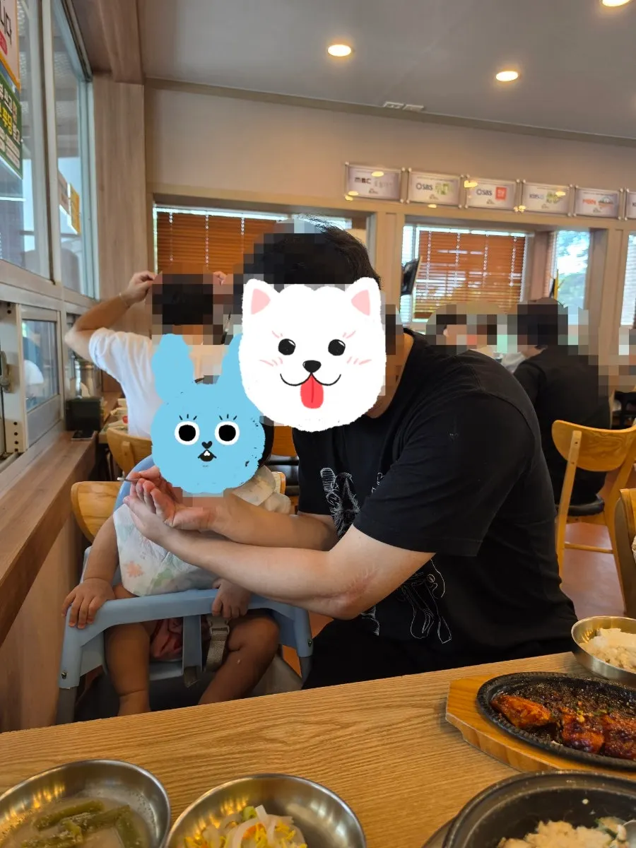 정은숙초당순두부 입구 주변 풍경