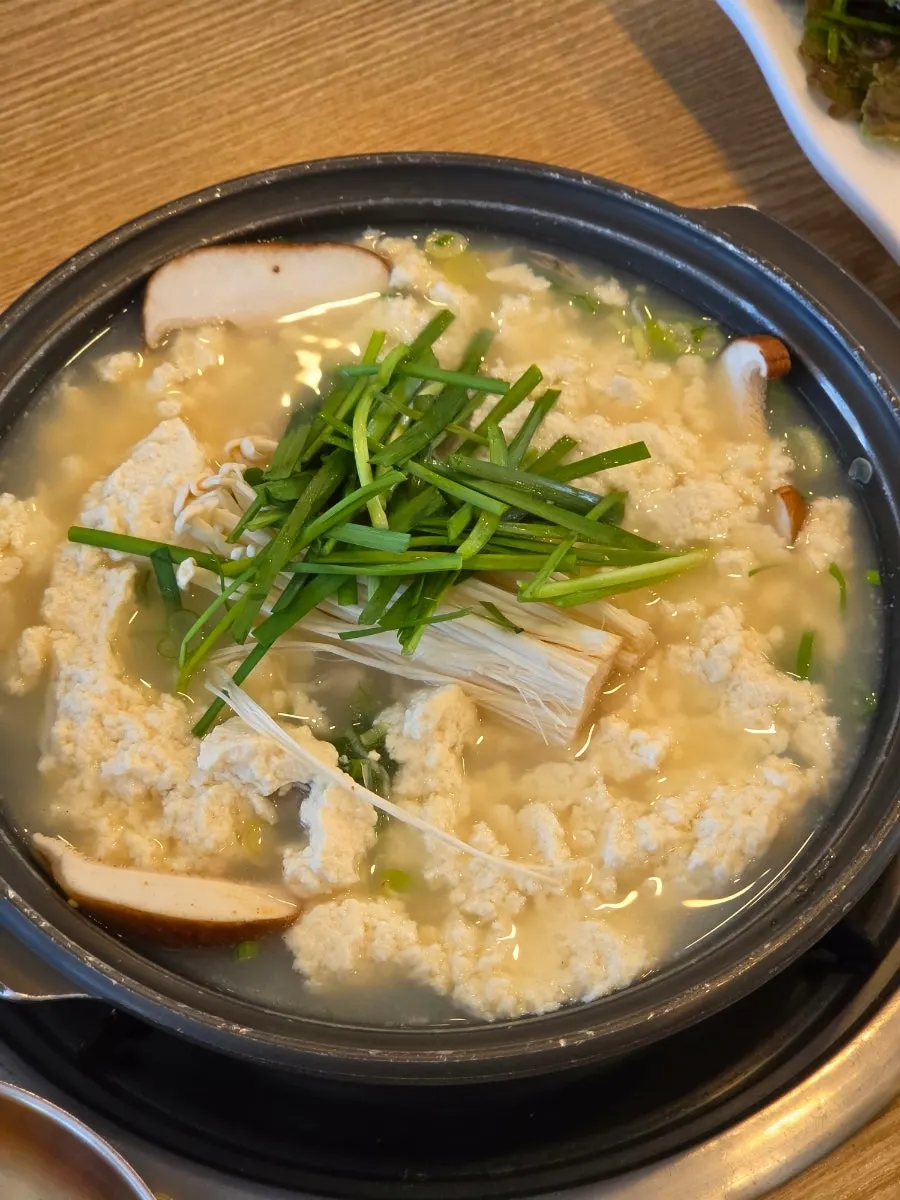 명품밥상 상차림 전체