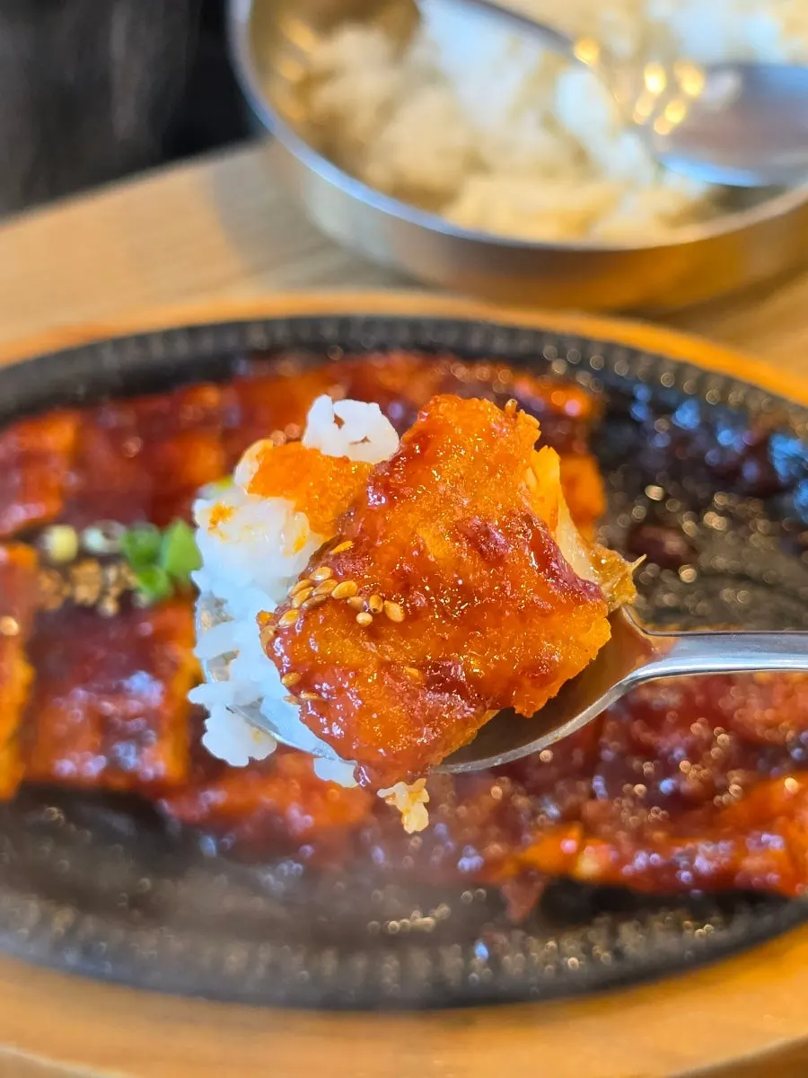 코다리구이 살을 발라낸 모습