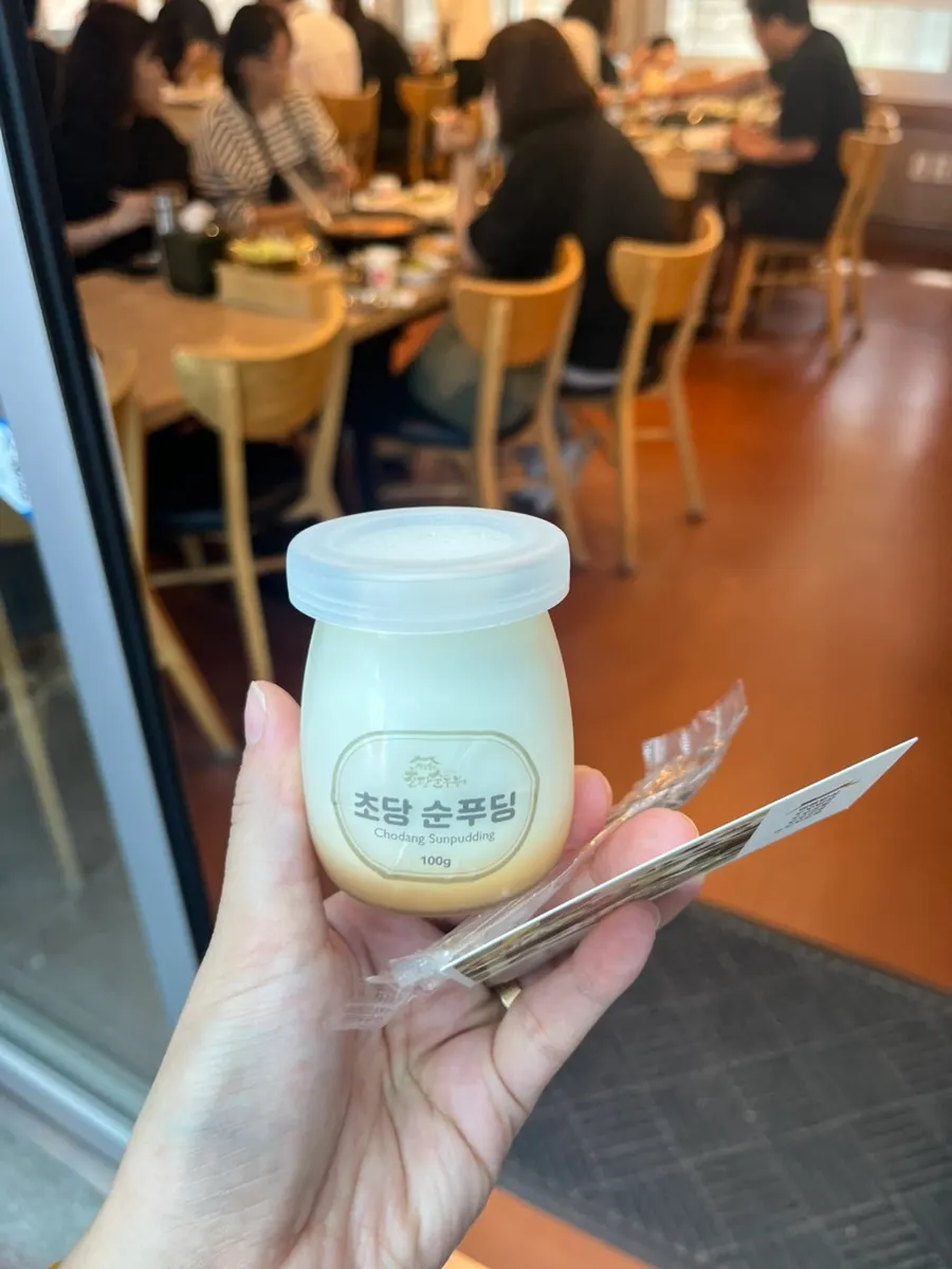 Final photo of the meal at Jeong Eunsuk Chodang Sundubu