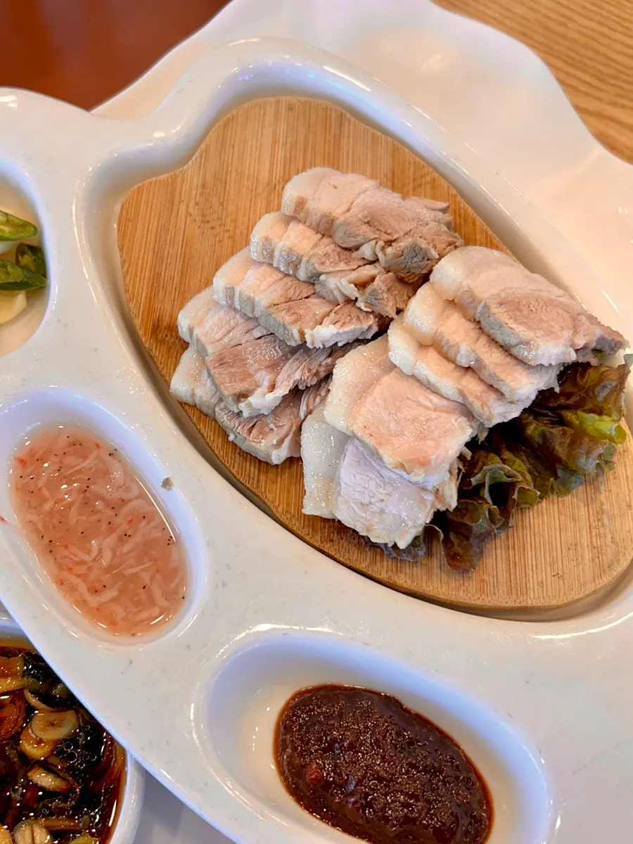야들야들한 보쌈 수육