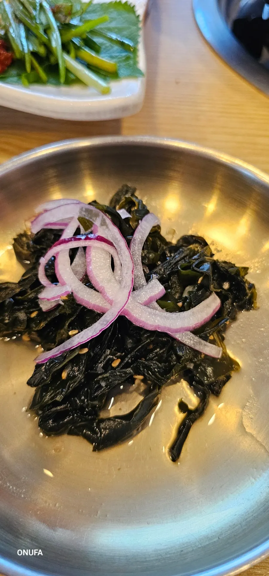 정은숙초당순두부 밑반찬 한 접시