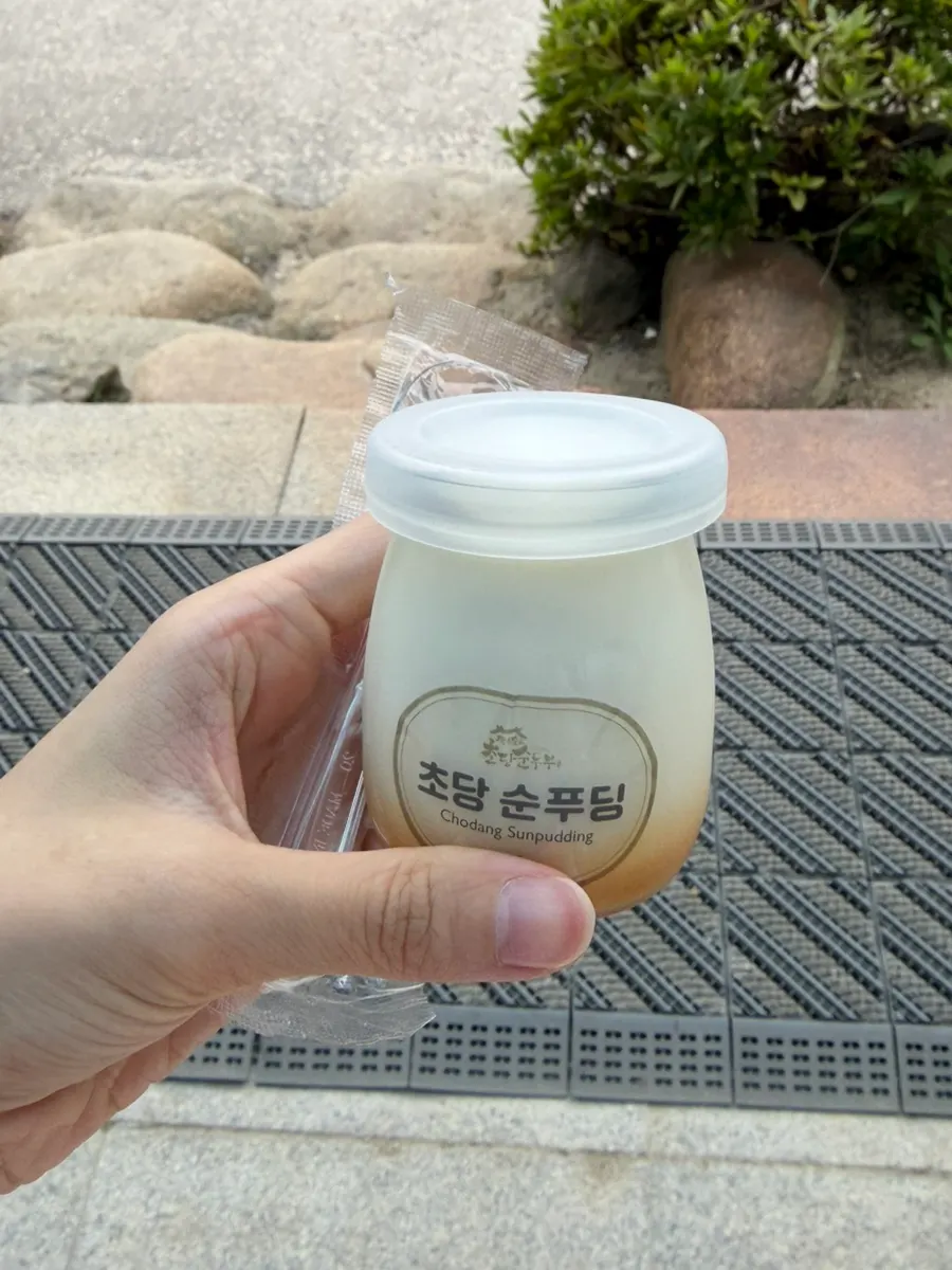 After the meal at Jeong Eunsuk Chodang Sundubu in Gangneung