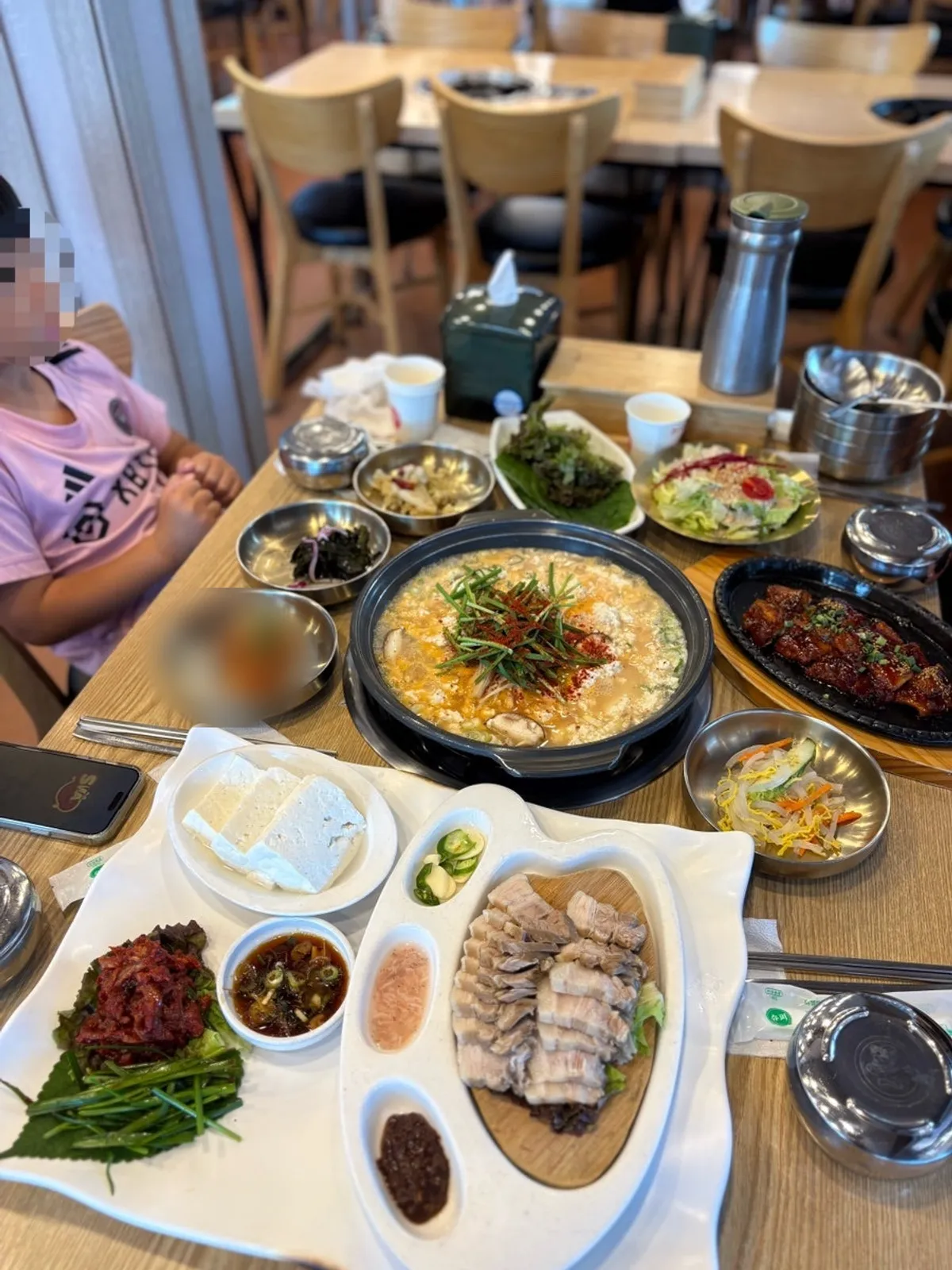 상 가득 차려진 초당 명품밥상 3인상