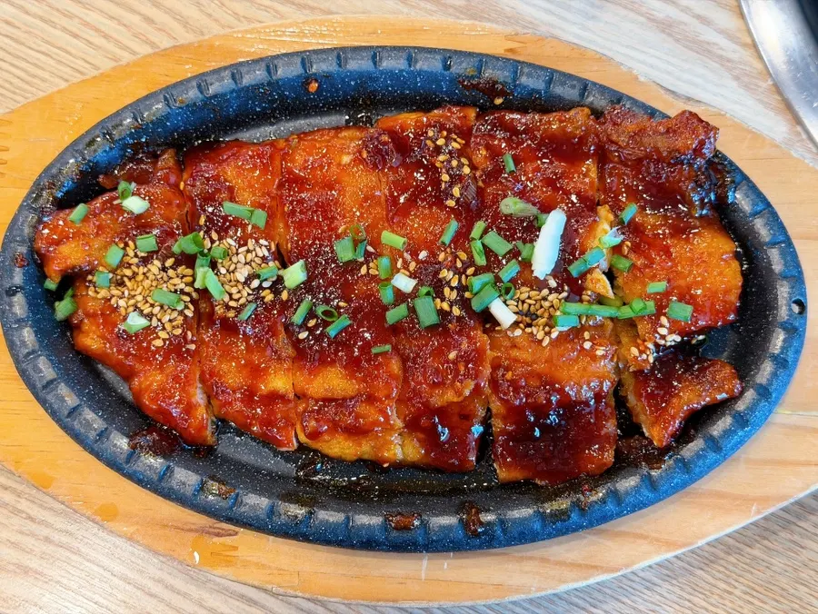 코다리 양념구이 한 접시
