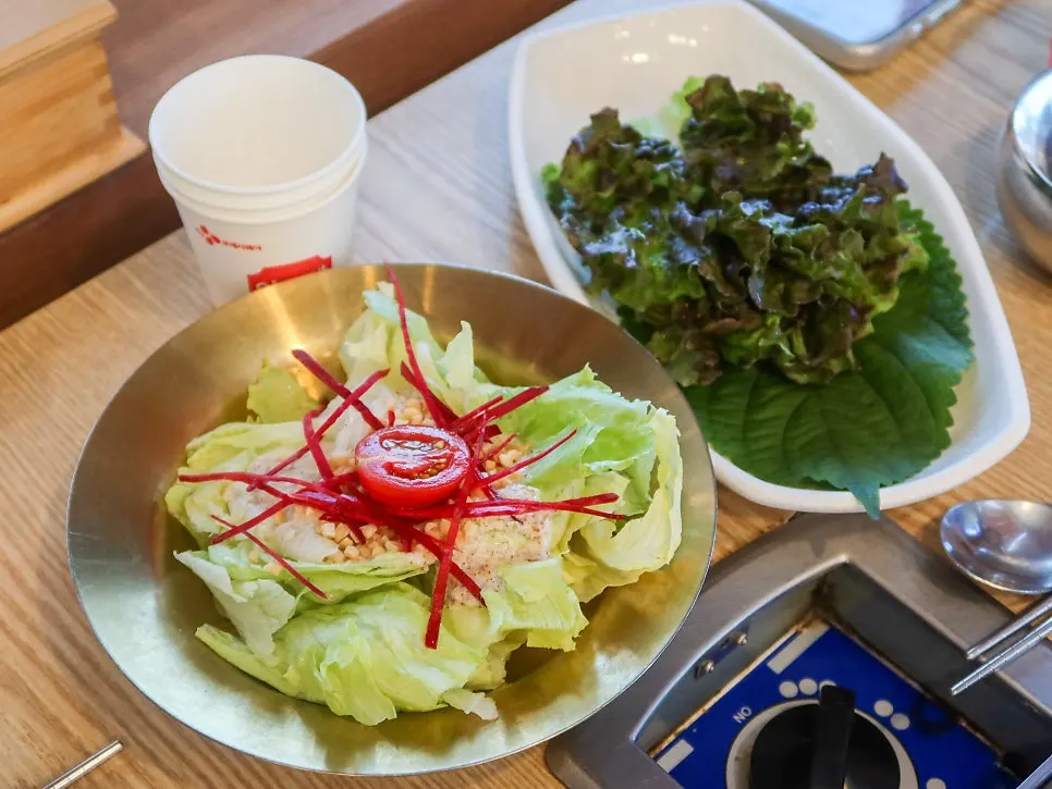 Side dishes served with the meal