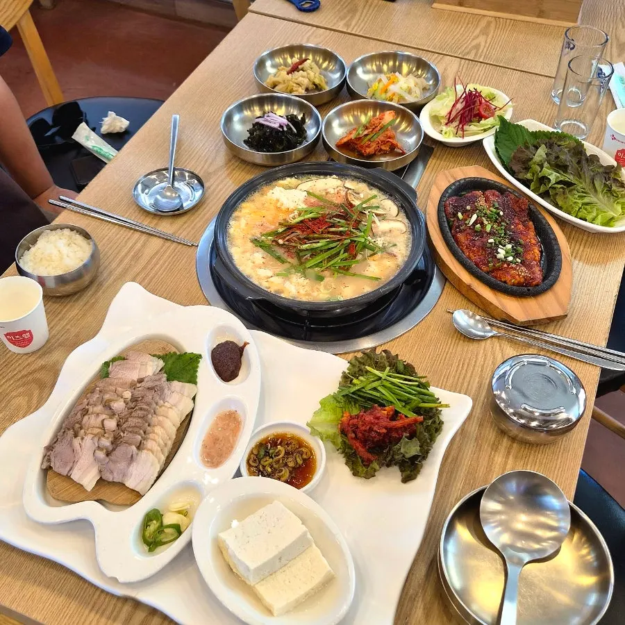 정은숙초당순두부 방송 소개 관련 사진