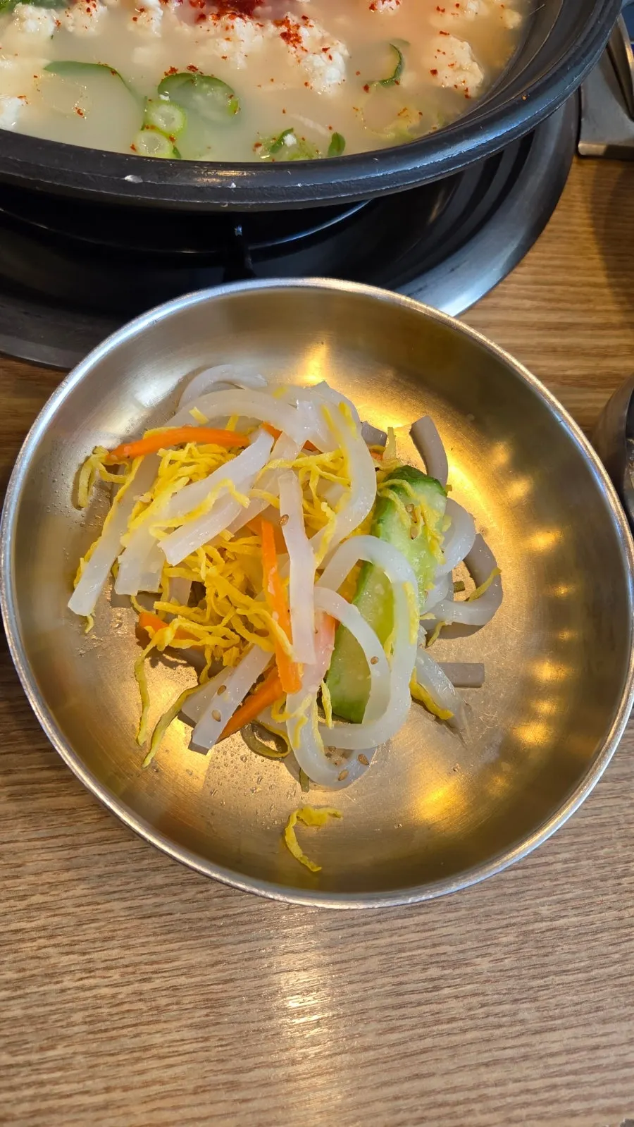 Plate of homemade side dishes