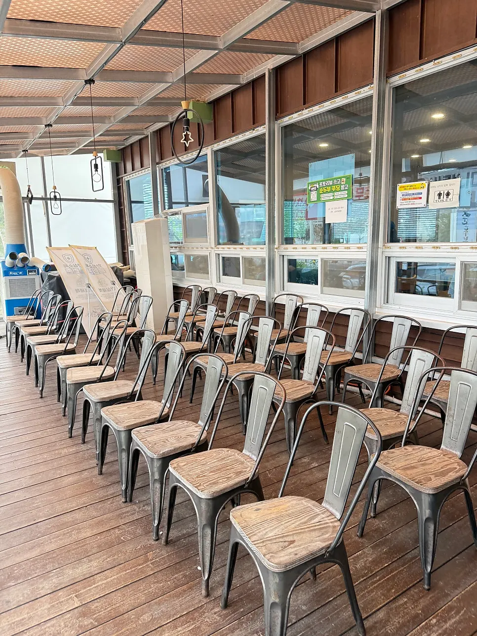정은숙초당순두부 대기 공간
