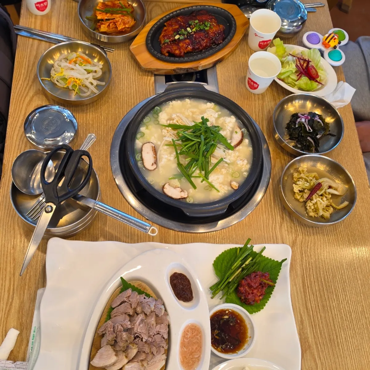 정은숙초당순두부 추가 메뉴 안내