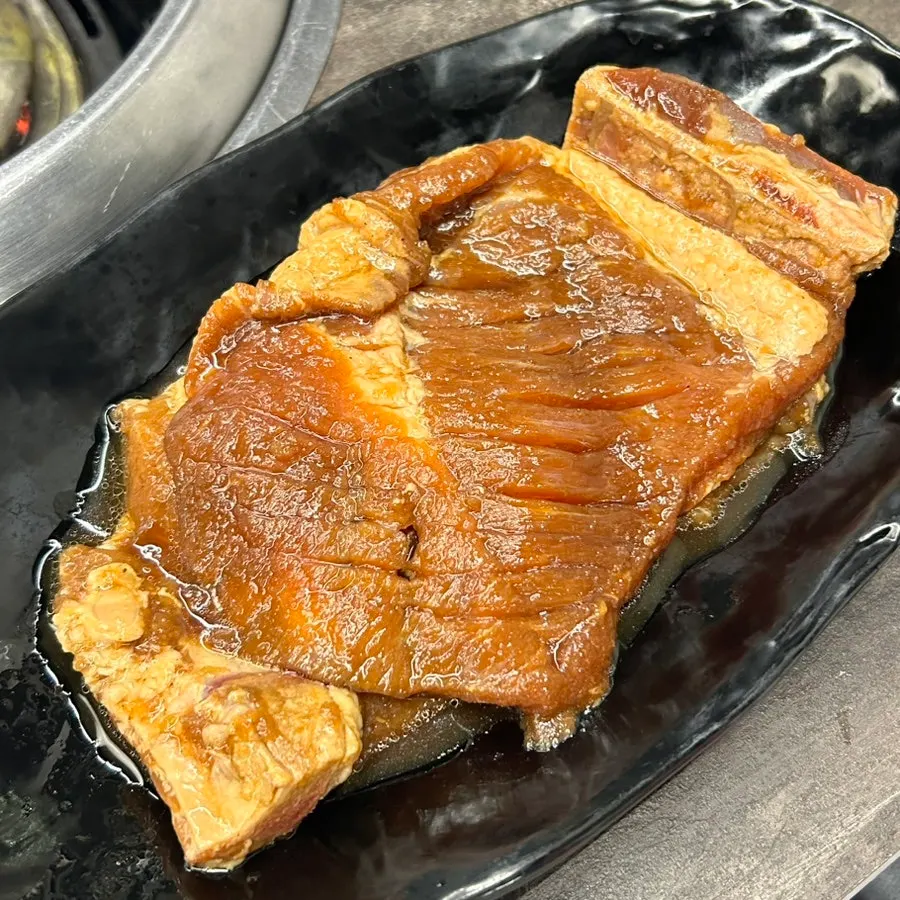 셀프바 쌈야채와 마늘, 고추