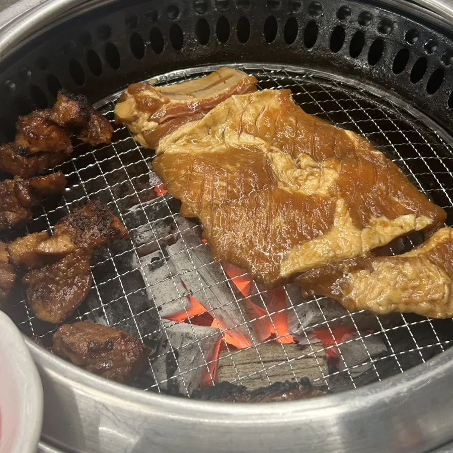 숯불 위 추가 양념갈비