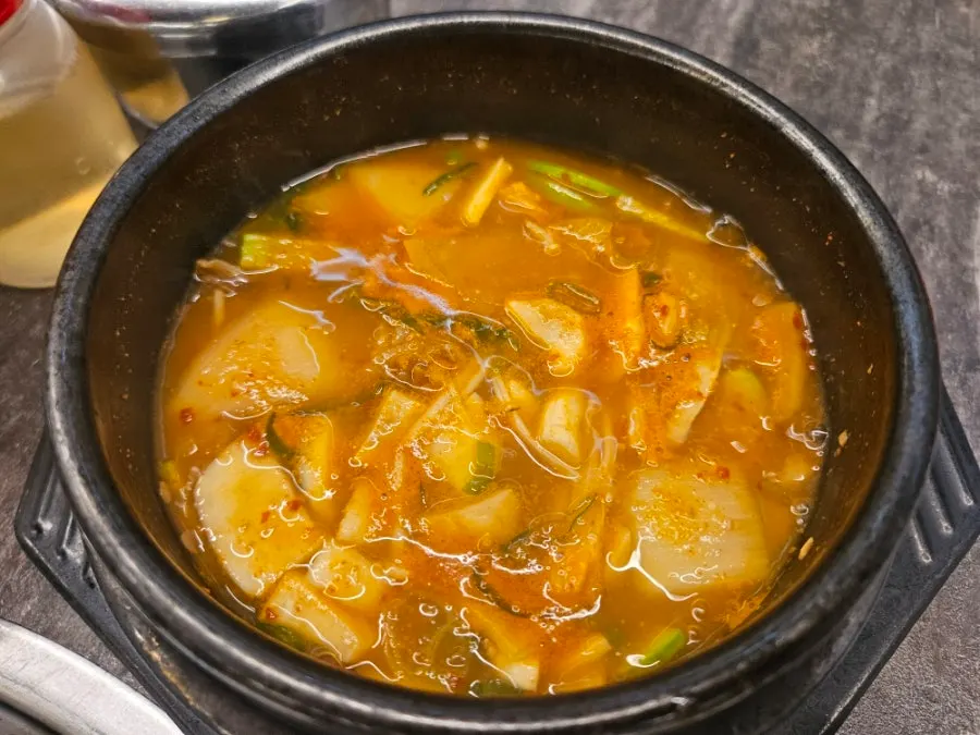 Chodang Uga's dessert bibim naengmyeon