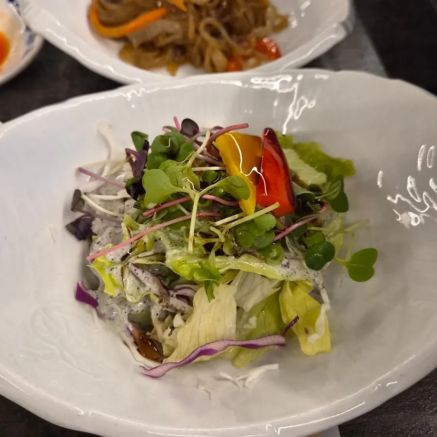 Chodang sundubu (soft tofu) served as a side dish