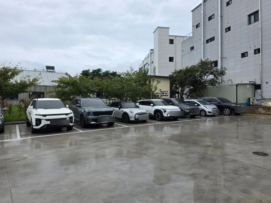Coffee Dripper's dedicated parking area